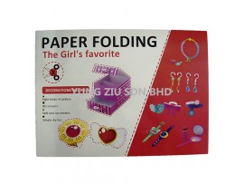 (1PCS)ZZS#PAPER FOLDING BOOK